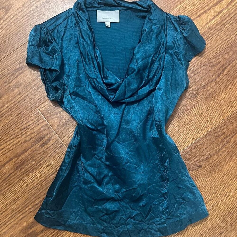 Classiques-entier Women's Green and Blue Blouse